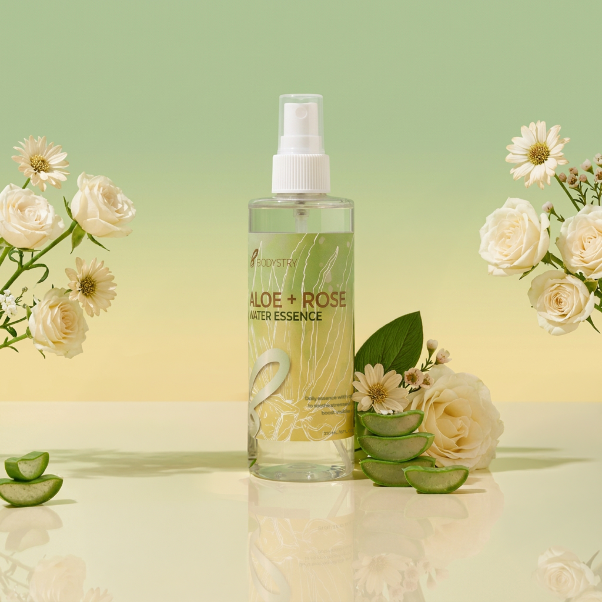 Aloe + Rose Water Essence – Bodystry