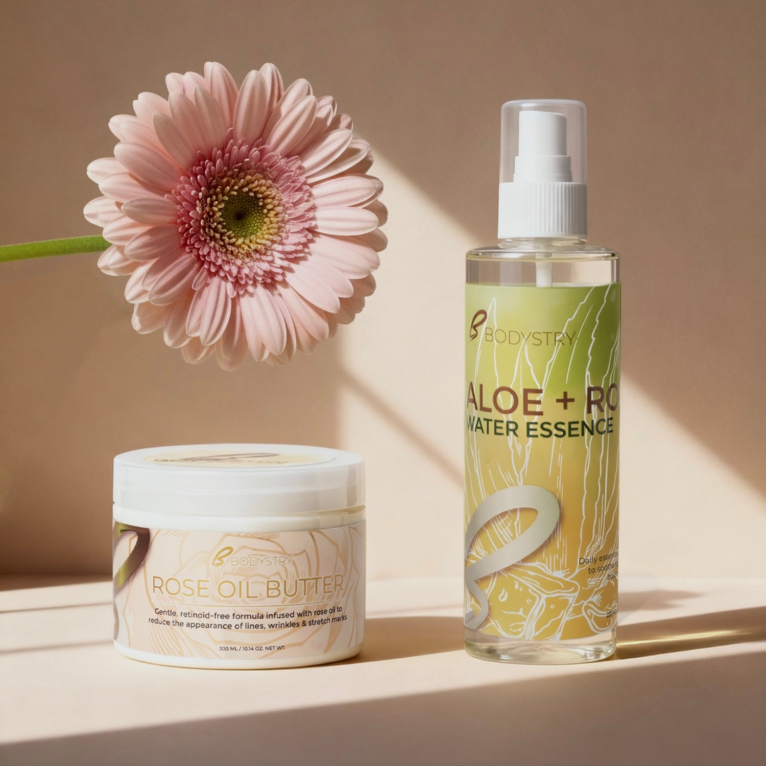 Rose Oil Butter & Aloe Bundle